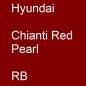 Preview: Hyundai, Chianti Red Pearl, RB.